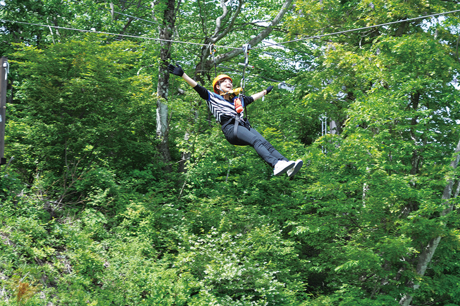 ジップラインアドベンチャー - ネイチャーランド カルプリの森